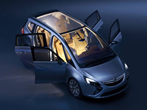 Картинки Опель Opel Zafira Tourer автомобиль