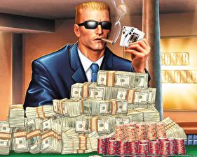 Картинка Duke Nukem Forever играет в покер