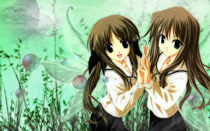 Обои Любовь близнецов Альтернатива девочки феи