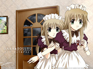 Картинка Любовь близнецов Альтернатива близняшки горничные