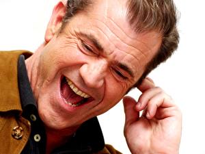 Обои Mel Gibson Смех смеется от души Знаменитости