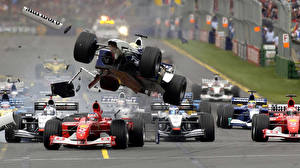 Фотография Формула 1 авария