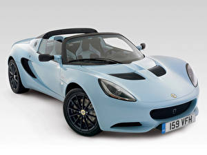 Фото Lotus голубой автомобиль