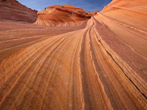 Картинка Каньоны The Wave Coyote Buttes_Arizona Природа