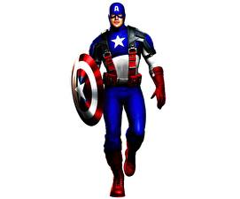 Фото Герои комиксов Капитан Америка герой