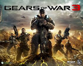 Картинка Gears of War компьютерная игра