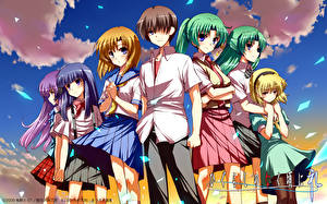 Картинка Higurashi No Naku Koro Ni Аниме