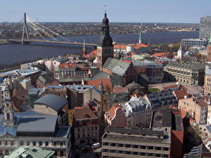 Картинки Прибалтика Рига. Латвия Города