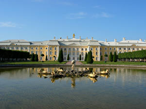 Фотография Известные строения Большой дворец (Петергоф) Города