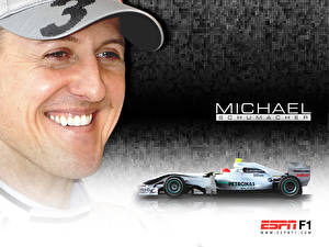 Обои для рабочего стола Формула 1 Michael Schumacher спортивная