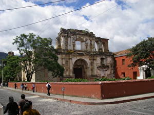 Картинка Известные строения Monument_Antigua_Guatemala Города