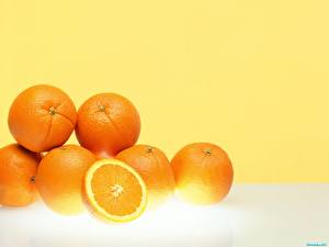 Обои Фрукты Цитрусовые Апельсин