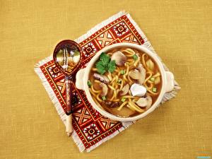 Фотографии Вторые блюда Супы Еда