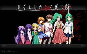 Фотографии Higurashi No Naku Koro Ni Аниме