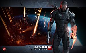 Обои для рабочего стола Mass Effect Mass Effect 3 компьютерная игра