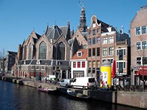 Фотографии Нидерланды Амстердам город