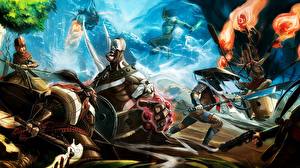 Обои для рабочего стола Bloodline Champions Игры