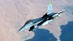 Фотография Самолеты Истребители F-16 Fighting Falcon Авиация