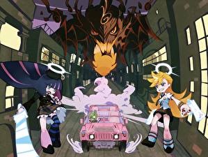 Обои Panty &amp; Stocking with Garterbelt