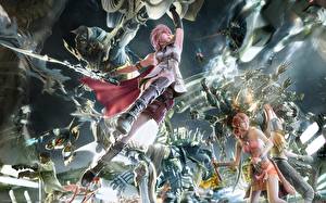 Картинки Final Fantasy Final Fantasy XIII Игры