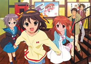 Обои The Melancholy of Haruhi Suzumiya