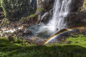 Фотографии Водопады Радуги