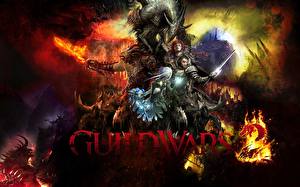 Обои для рабочего стола Guild Wars Guild Wars 2 Игры