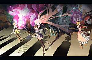 Обои Mahou Shoujo Madoka Magica Аниме