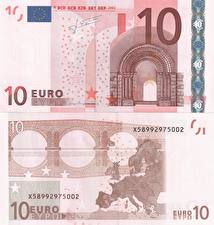 Фотографии Деньги Банкноты Евро
