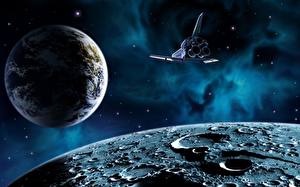 Обои Корабль Космос