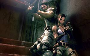 Обои Resident Evil Resident Evil 5 компьютерная игра