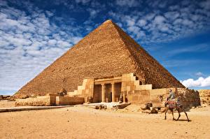 Фотография Египет Пирамиды