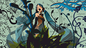 Обои Vocaloid Аниме