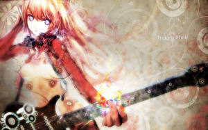 Картинка Neon Genesis Evangelion Гитары