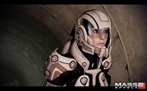 Обои для рабочего стола Mass Effect Mass Effect 2 компьютерная игра