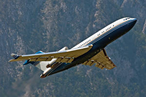 Фотографии Самолеты Пассажирские Самолеты Боинг Boeing-727 Авиация