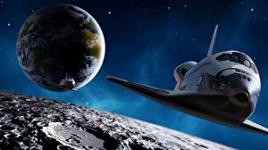 Обои Корабль Космос