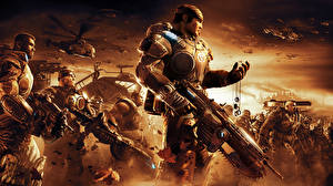 Картинки Gears of War компьютерная игра