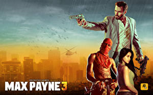 Картинка Max Payne Max Payne 3 компьютерная игра