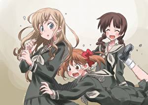 Обои для рабочего стола Дева Мария смотрит за вами Аниме