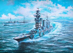 Картинки Рисованные Корабли Линкор Октябрьская революция Армия