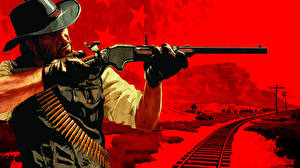 Картинка Red Dead Redemption компьютерная игра