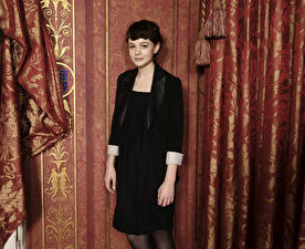 Обои для рабочего стола Carey Mulligan Платья Девушки