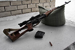 Обои Винтовки Снайперская винтовка SVD (Dragunov) военные