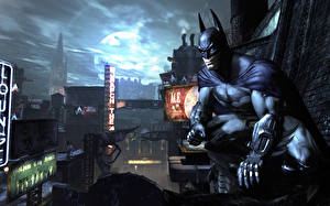 Картинка Batman Супергерои Бэтмен герой компьютерная игра