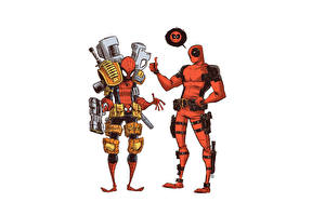 Обои Супергерои Deadpool герой Фэнтези
