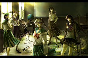 Картинка Sailor Moon Девушки
