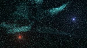 Фотография Туманности в космосе Звезды