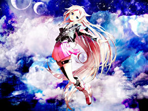 Обои Вокалоид Аниме Девушки