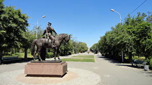 Обои Памятники Волгоград Российскому казачеству
